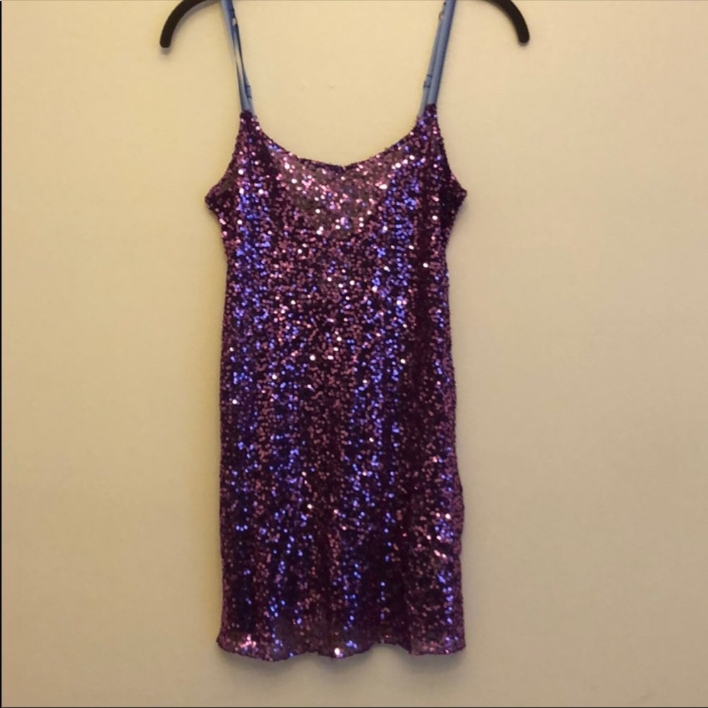 Free People Sequin Slip dress